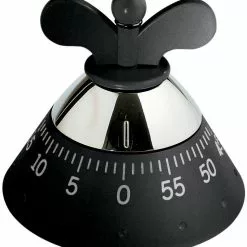 ALESSI - KITCHEN TIMER SVART
