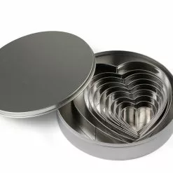 Blomsterbergs - Utstickshjärta 9 St Stål