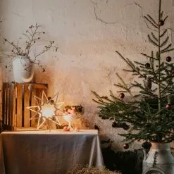 Globen Lightning - Karin Julstjärna 45 Cm Natur 9 Globen Lightning - Karin Julstjärna 45 Cm Natur -Högtider kampanj 154620 d