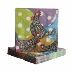 Nääsgränsgården AB Servetter Hönan Doris 20 St 33x33 Cm