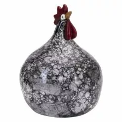 Nääsgränsgården AB Nääsgränsgården - Höna Bubble Svart H 12 Cm