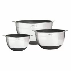 Modern House - Skålset Aluminium/ Silikon 3-p