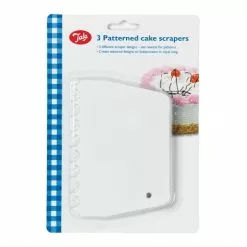 TALA - MÖNSTERSKRAPA FÖR BAKNING 3-PACK