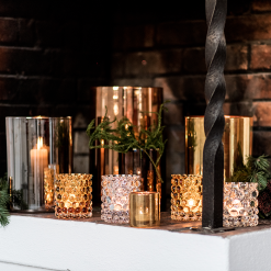 Skogsberg & Smart - Hurricane Lamp Boule Amber -Högtider kampanj amb6