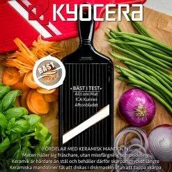 Kyocera - Mandolin Ställbar Keramik Svart -Högtider kampanj kyocera mandolin stallbar svart5