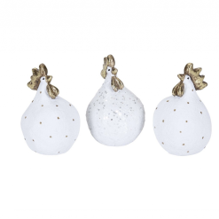 Nääsgränsgården AB Nääsgränsgården - Höna Glamour 3-pack H 5,2 Cm