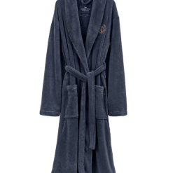 Lexington - Lesley Fleece Robe Dark Grey Medium
